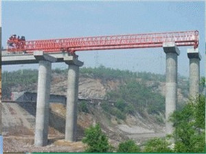 宁夏单导梁式架桥机