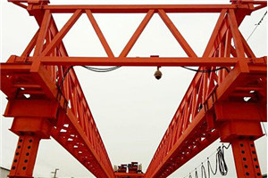 宁夏双导梁公路架桥机