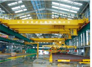 宁夏旋转电磁挂梁桥式起重机