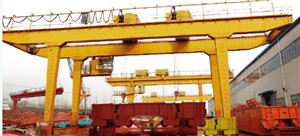 宁夏U型双主梁门式起重机