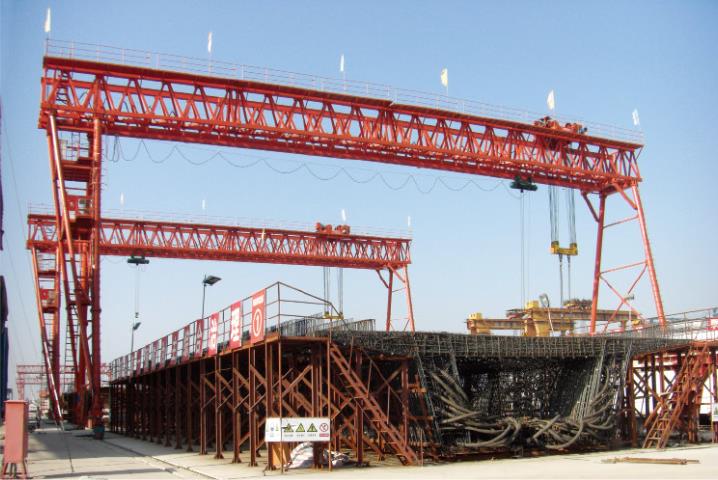 宁夏电动单梁门式起重机