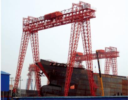 宁夏造船门吊